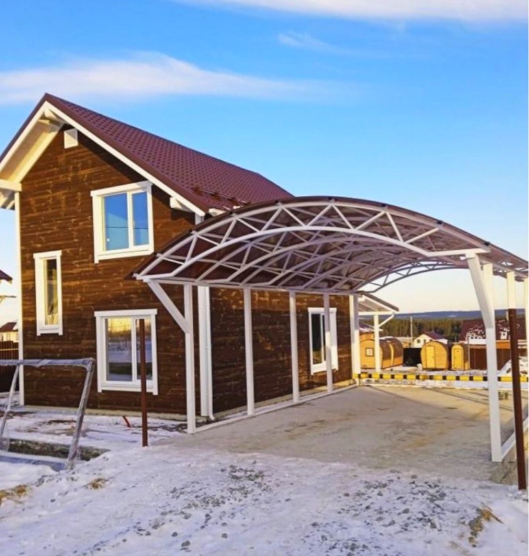 Хай-тек автонавес из поликарбоната для машин