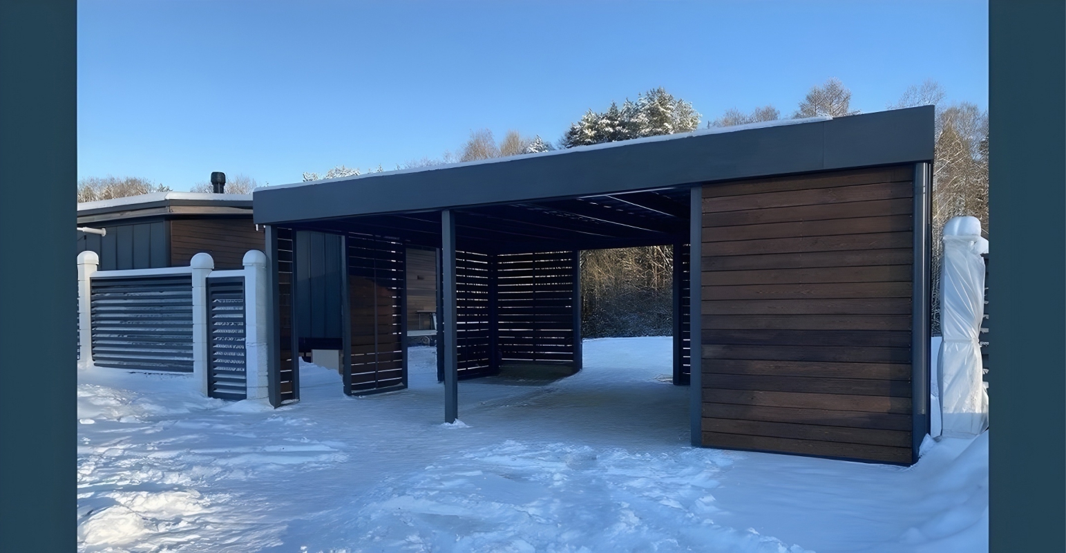 Хай-тек автонавес из поликарбоната для машин